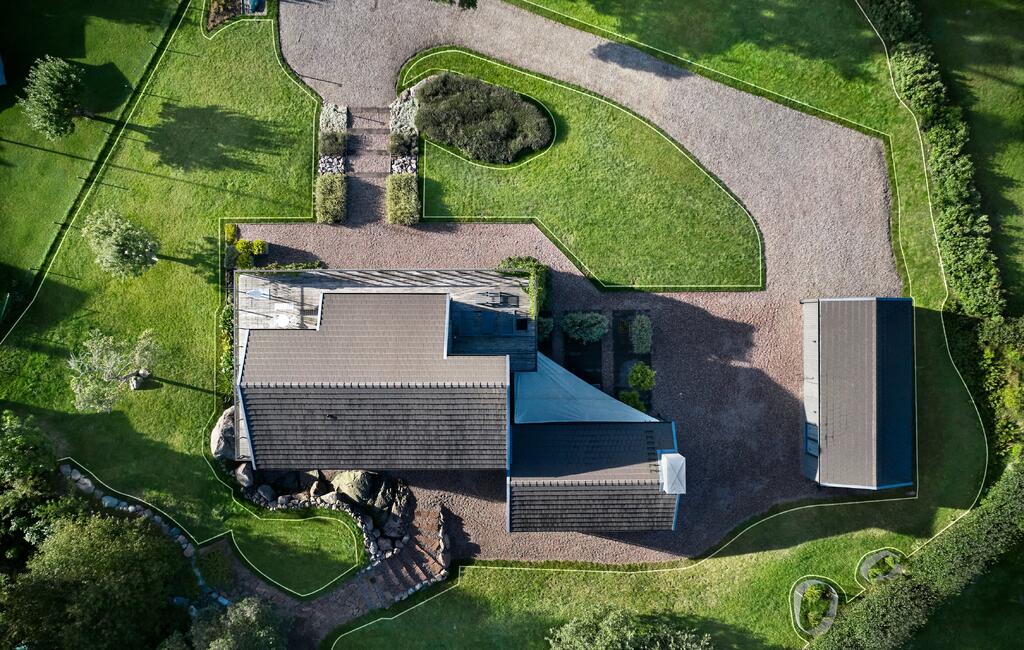 Hage i fugleperspektiv